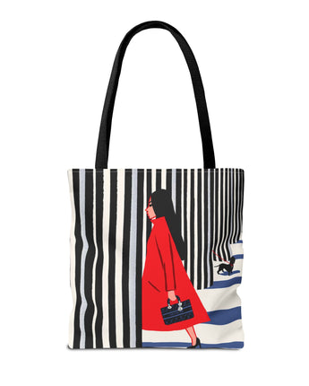 Tote Bag - Red Coat By Paul Thurlby