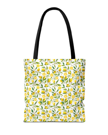 Tote Bag, LemonFloral