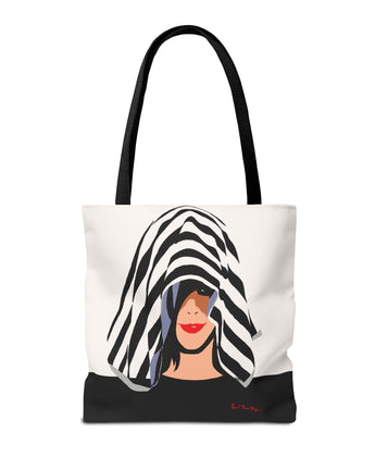 Tote Bag - Striped Towel by Paul Thurlby