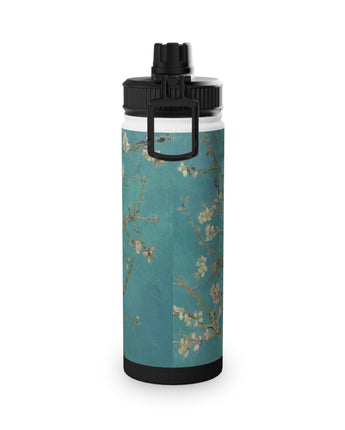 Insulated stainless steel Water Bottle - Almond Blossom, by Vincent Van Gogh