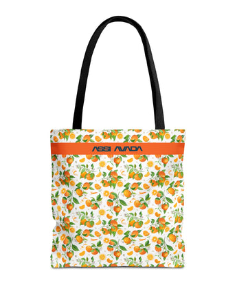 Tote Bag, Mandarin Floral