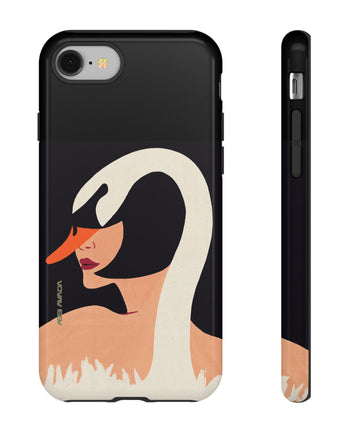 Tough Case - White Swan by Paul thurlby