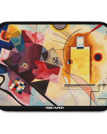 LaptopSleeve Yello, Red, Blue, by Vasily Kandinsky