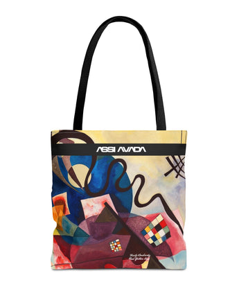 ToteBag Yello, Red, Blue, by Vasily Kandinsky