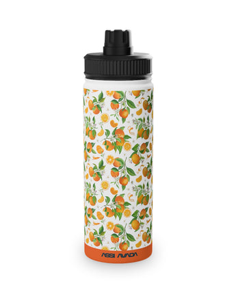 Insulated stainless steel Water Bottle - Mandarin Floral